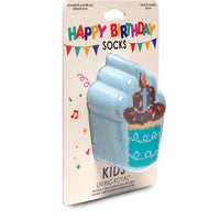 CUPCAKE BIRTHDAY 3D KIDS CREW SOCK