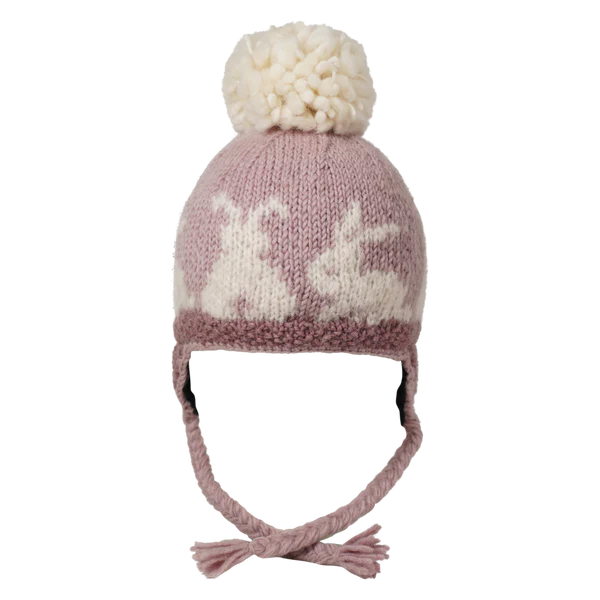 Bunny Tales Kids' Toque - Mauve