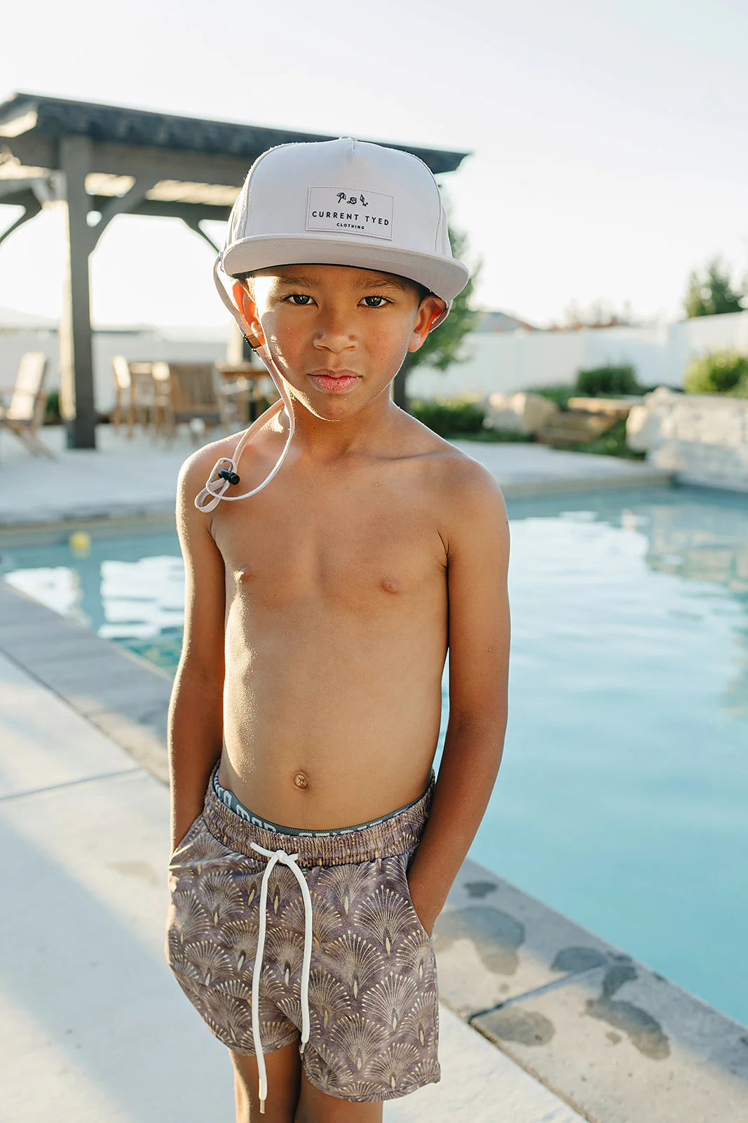 Classic Waterproof Snapback Hats (Beige)