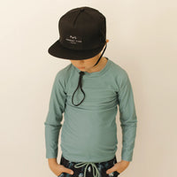 Classic Waterproof Snapback Hats (Black)