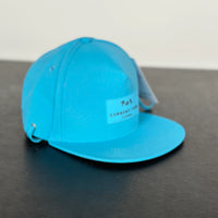 "Brights" Classic Waterproof Snapback Hats (Blue Curaco)