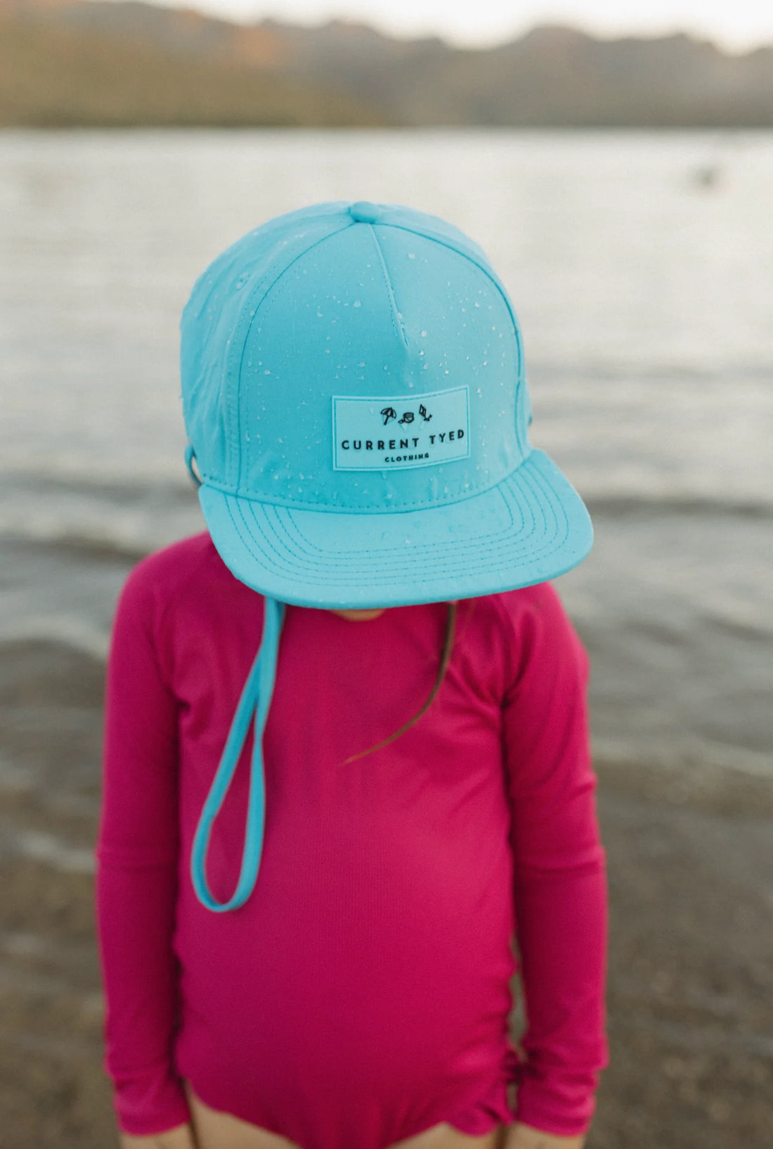 "Brights" Classic Waterproof Snapback Hats (Blue Curaco)