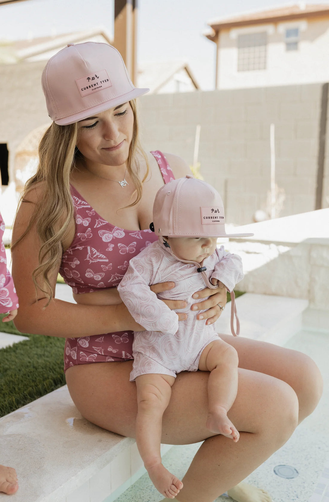 Classic Waterproof Snapback Hats (Blush)