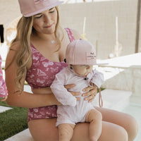 Classic Waterproof Snapback Hats (Blush)