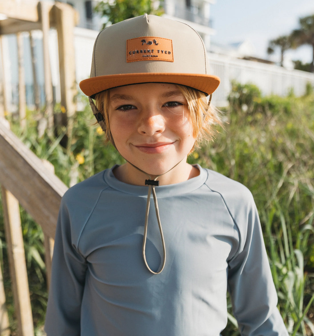 Classic Waterproof Snapback Hats (Earth Tone Colour Block)