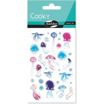 Cooky Jellyfish stickers