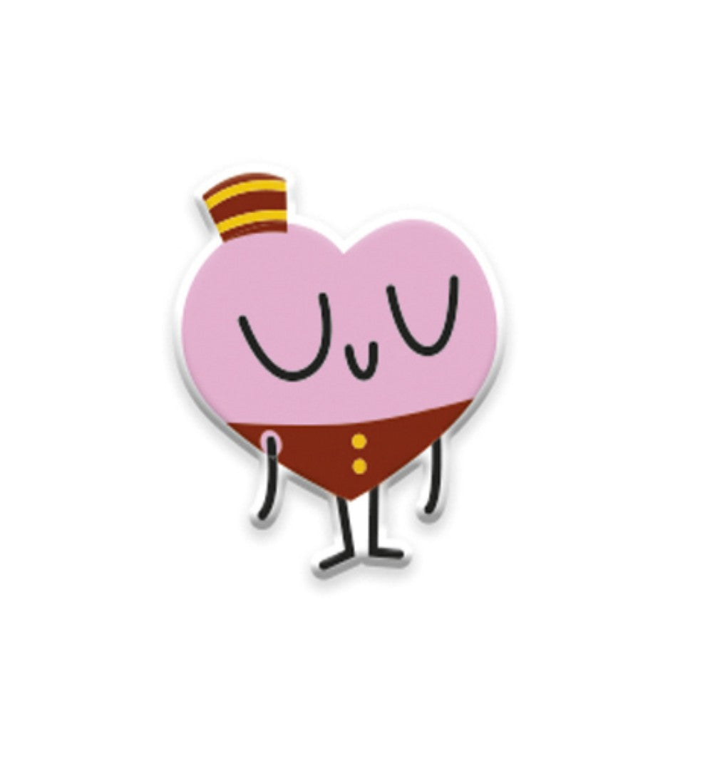 Cooky Heart Professions stickers