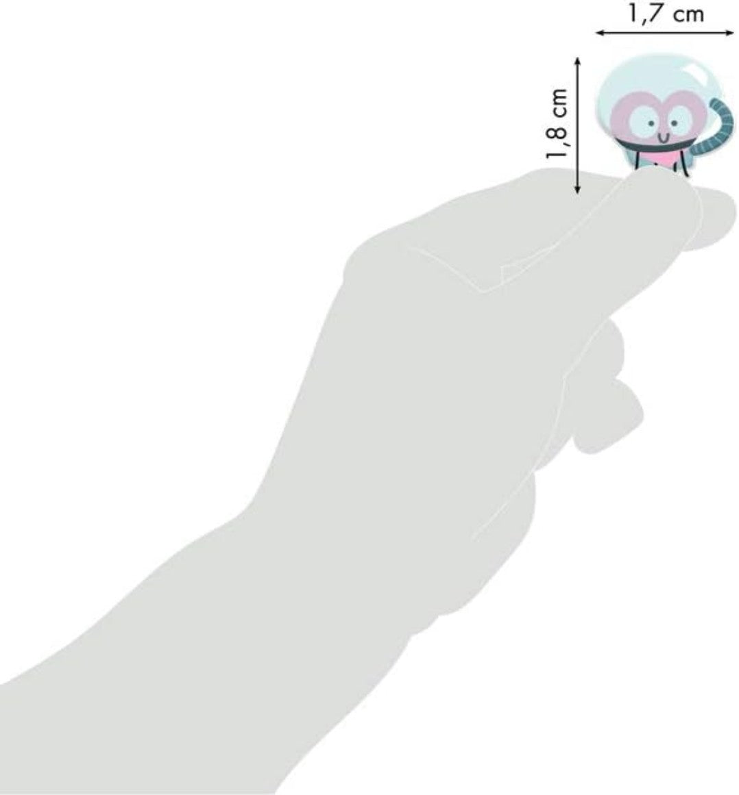 Cooky Heart Professions stickers