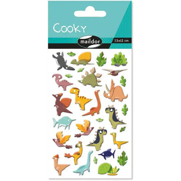 Cooky Stickers Dinosaurs 31 Stickers