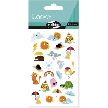 Cooky Weather stickers
