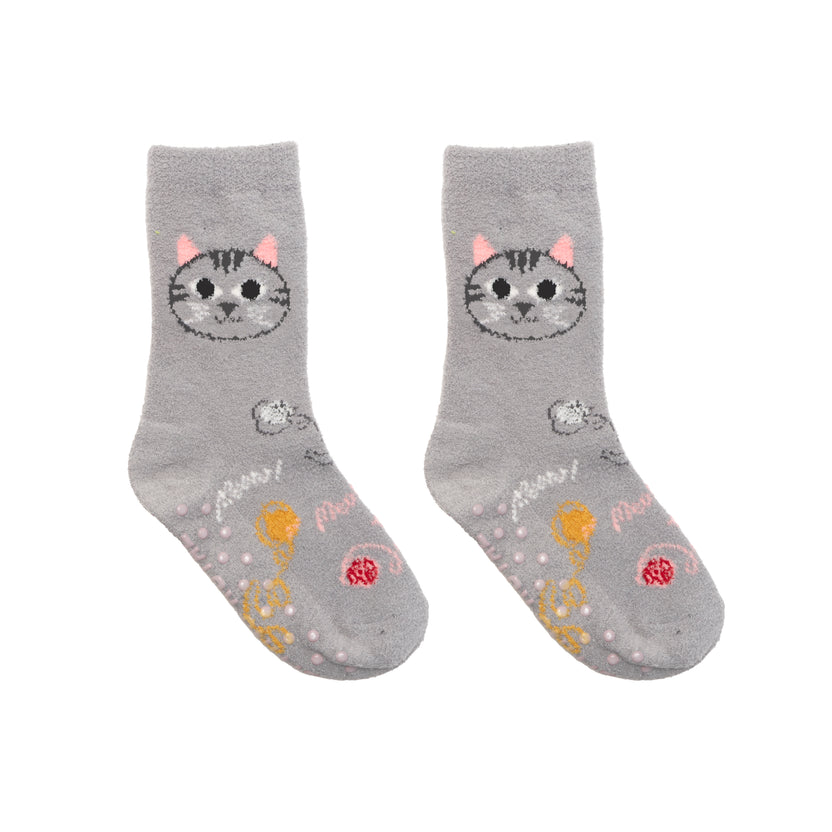 Cat Kids Fuzzy Socks