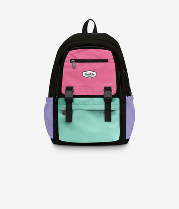 Colorblock Candy Crushed 26L Backpack - Flushed Pink