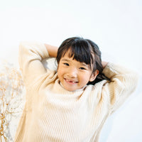 Belan J Kids Knit Sweater - Cream