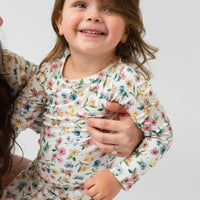 L/S PJ Set - Spring Meadow