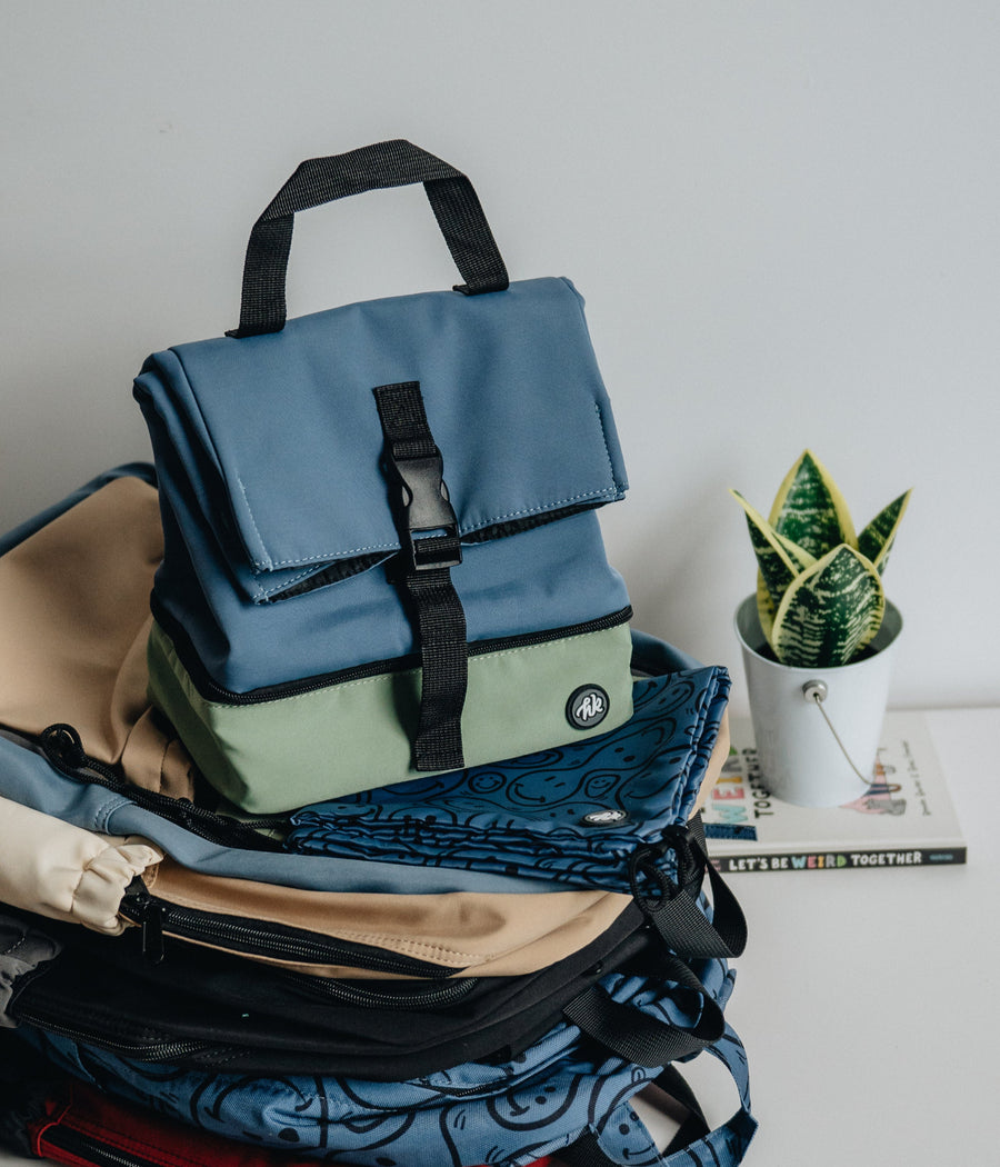 Colorblock Everglade Lunch Box - Hedge Green
