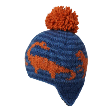 Dino Kids' Toque - Blue