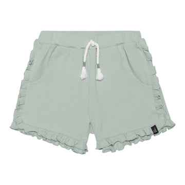 Short With Frill Frosty Green