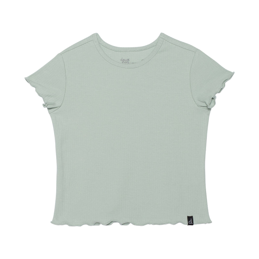 Solid Tee Frosty Green