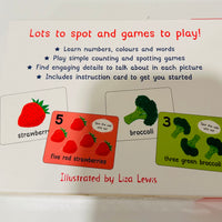 Lots to Spot Flashcards - My Food