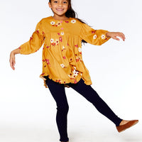 Rib Leggings Dark Navy