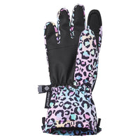 Winter & Ski Glove powered by ZIPGLOVE™TECHNOLOGY | Purple Leopard