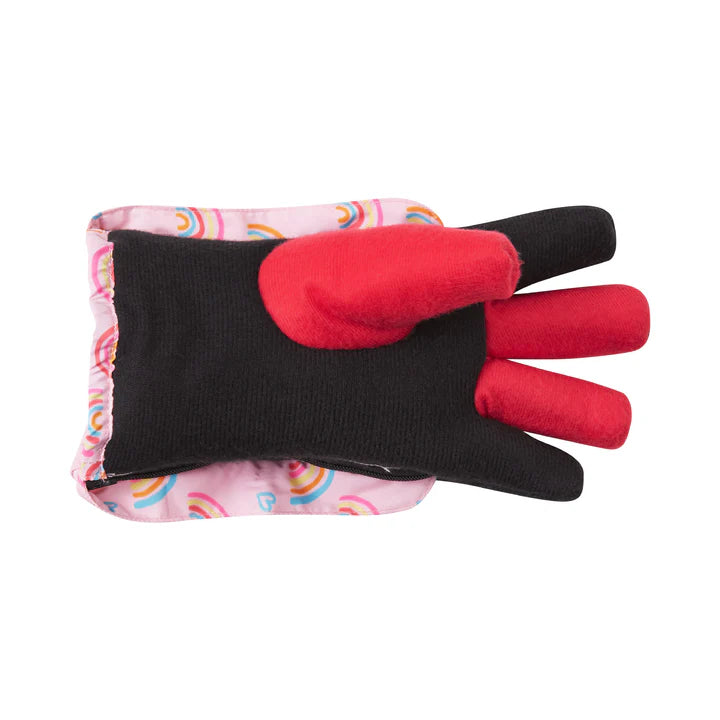 Winter & Ski Glove powered by ZIPGLOVE™TECHNOLOGY | Pink Rainbows
