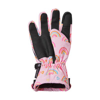 Winter & Ski Glove powered by ZIPGLOVE™TECHNOLOGY | Pink Rainbows