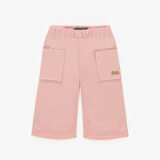 WIDE FIT PINK PANTS IN FRENCH TERRY, BABY