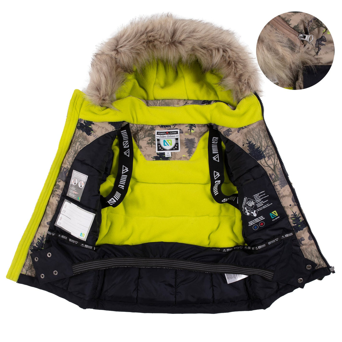 Snowsuit Marco Boys Beige