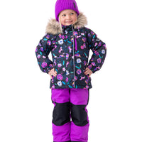 Justine Girls Snowsuit Black