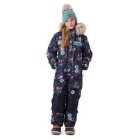Lea-Maude Girls One-Piece Snowsuit Black