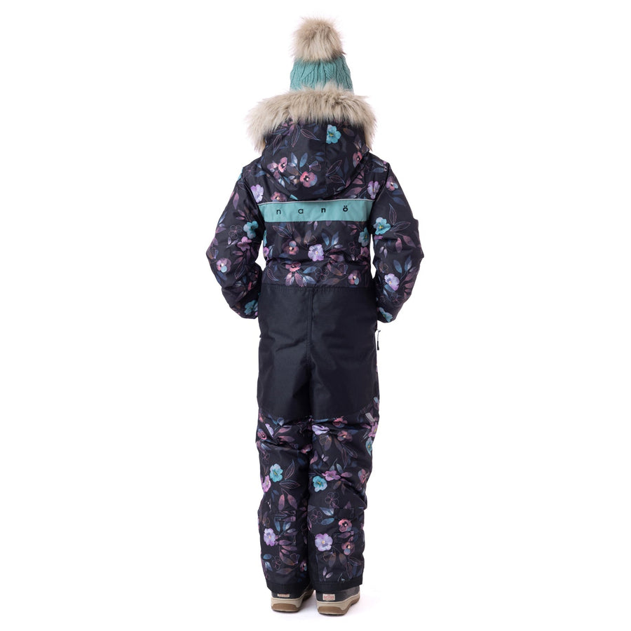 Lea-Maude Girls One-Piece Snowsuit Black