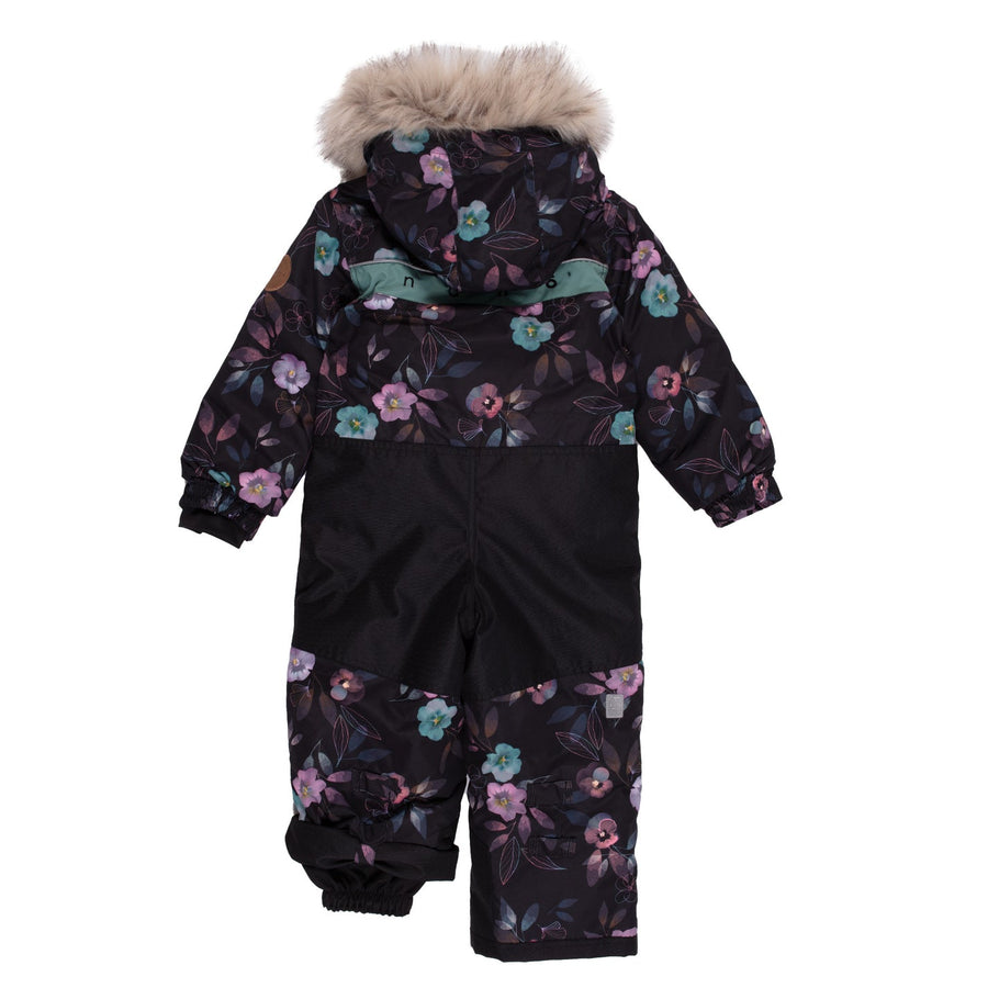Lea-Maude Girls One-Piece Snowsuit Black