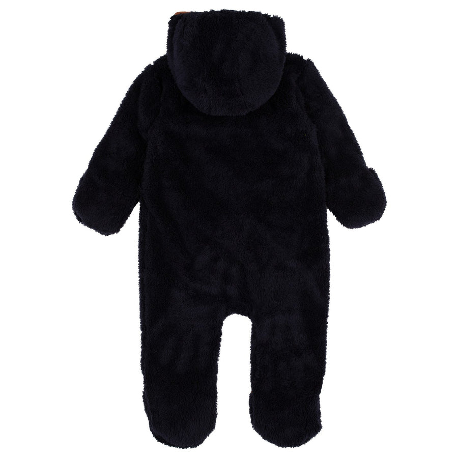 Baby Boy Navy Hooded Jumpsuit