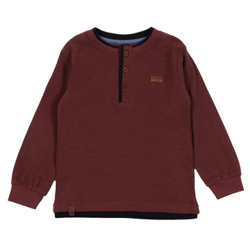 Brown Long Sleeve T-Shirt