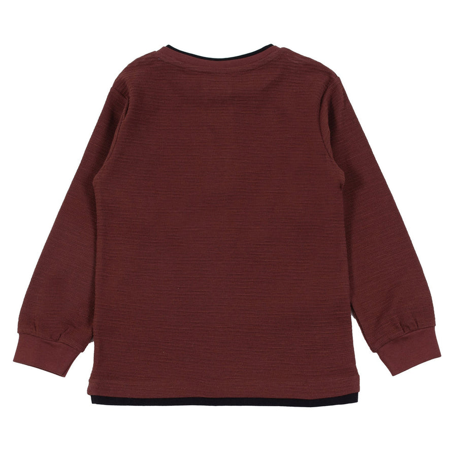 Brown Long Sleeve T-Shirt