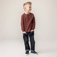 Brown Long Sleeve T-Shirt