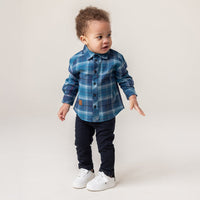 Teal Baby Boy Shirt