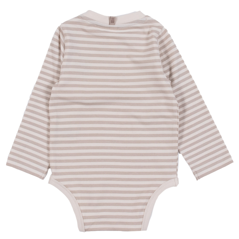 Ivory Baby Boy Two-Piece Bodysuit Set