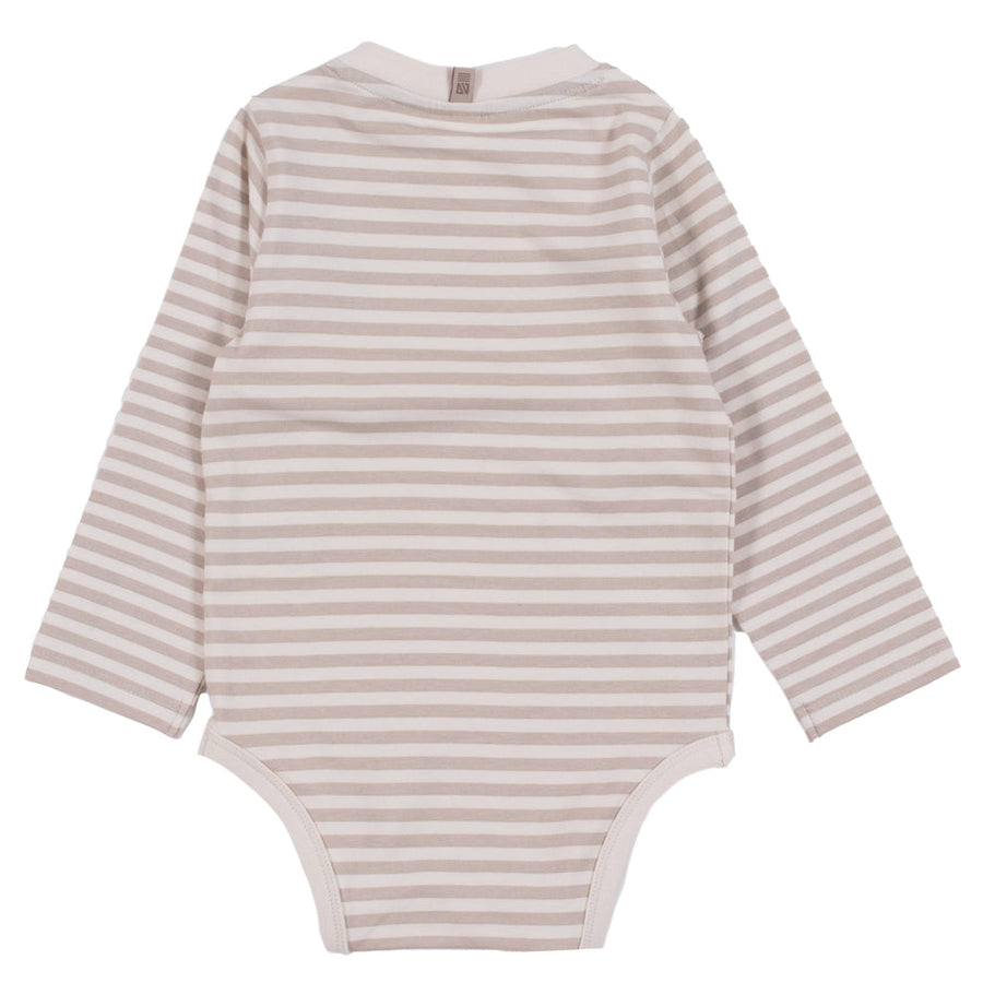 Ivory Baby Boy Two-Piece Bodysuit Set