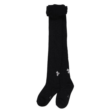 Black Bow Baby Girls Tights