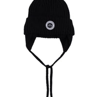 Leon Boys Black Knit Hat