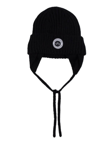 Leon Boys Black Knit Hat