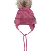 Rosalie Baby Girl Pink Knit Hat