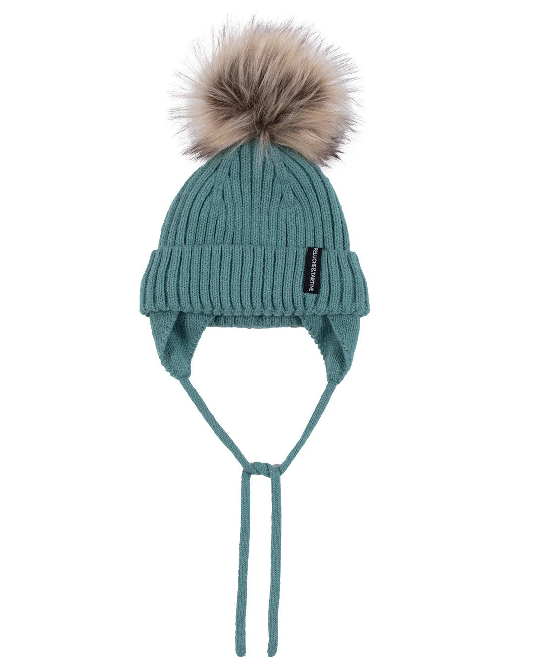 Gaia Baby Girl Mint Knit Hat