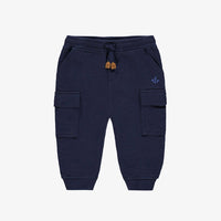 Navy blue jogger pants, baby