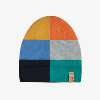 Multicolored knit beanie, child