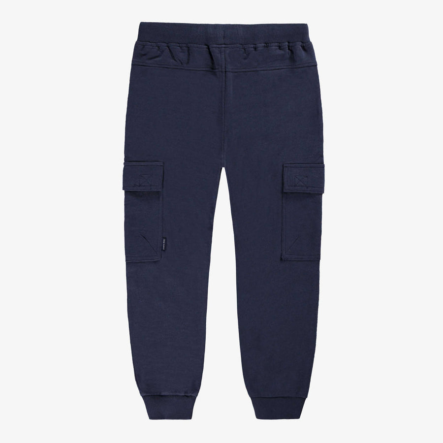 Navy blue jogger pants, child