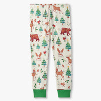 Holiday Animals Cotton Pajama Set