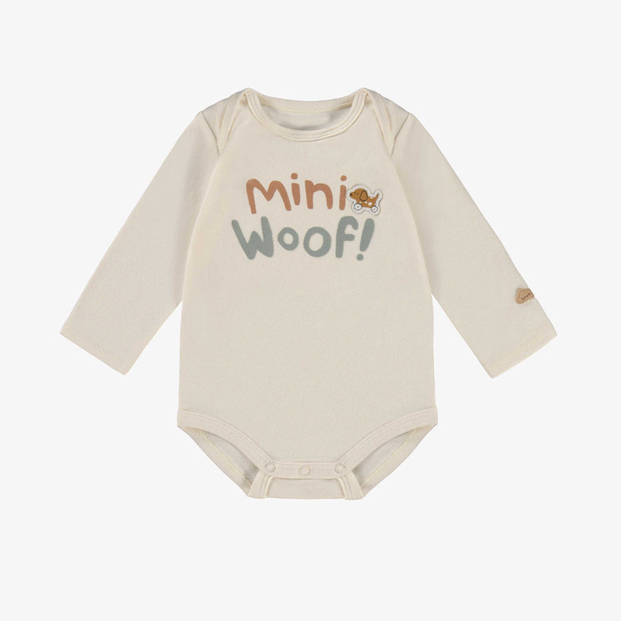 Cream bodysuit, newborn